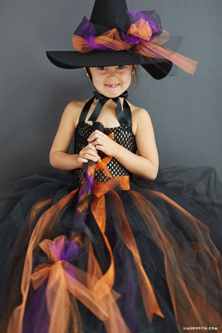 Witches Hat Halloween Adult Orange Purple Hat Fancy Dress Horror Spooky 