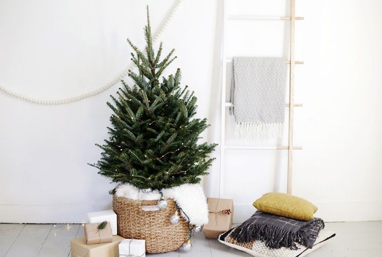 xmas tree ideas for small spaces