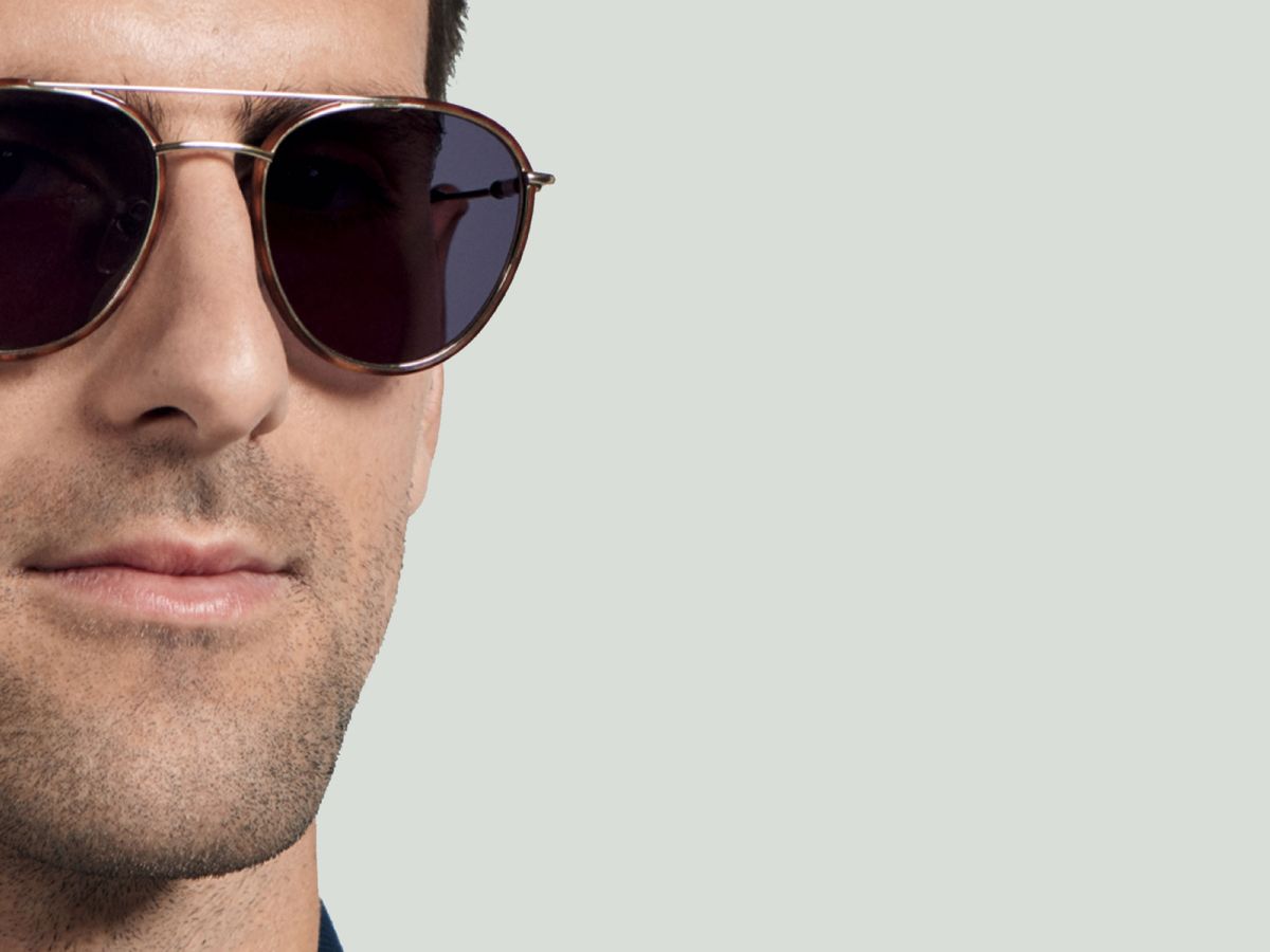 Puntazo de partido para gafas de y Novak Djokovic