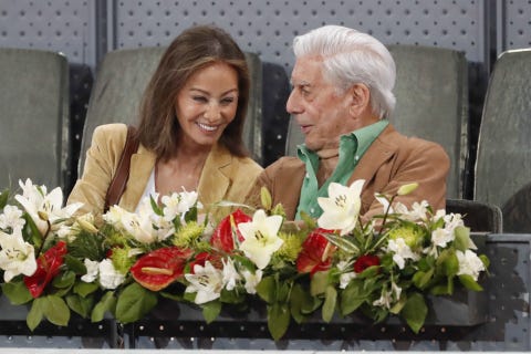 Mario Vargas Llosa e Isabel Preysler