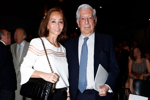 Isabel Presley y Mario Vargas Llosa
