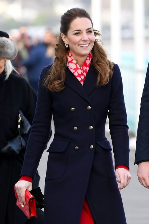 Kate Middleton se apunta al color favorito de Letizia