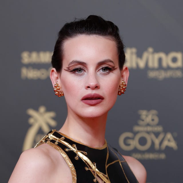premios goya 2022 actress milena smith at photocall for the 36th annual goya film awards in valencia on saturday 12 february, 2022
