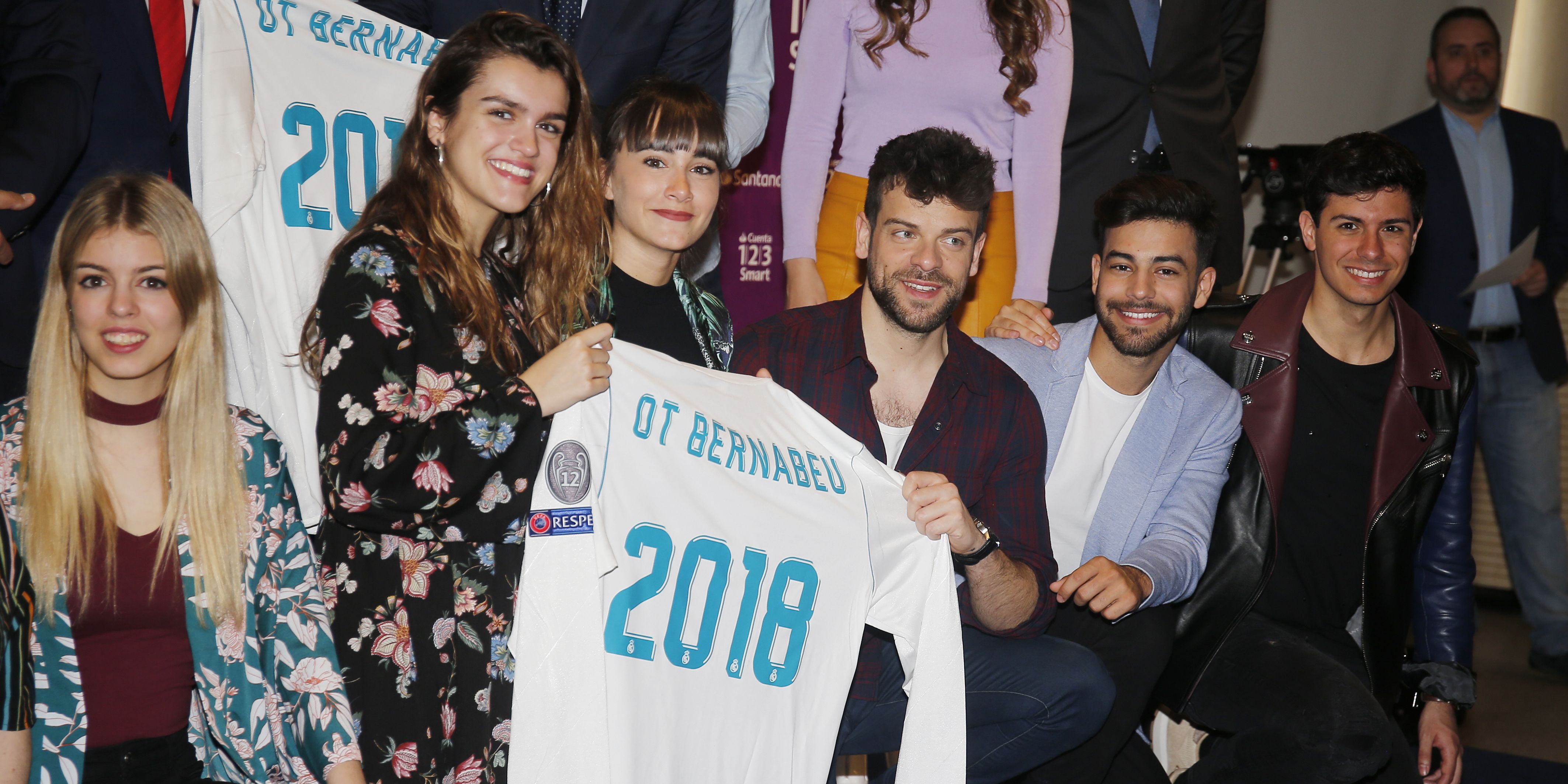 entregar Cuarto Triplicar El ajetreado 'finde' madrileño de los chicos de 'OT': Visita al Bernabéu y  fiesta en la capital