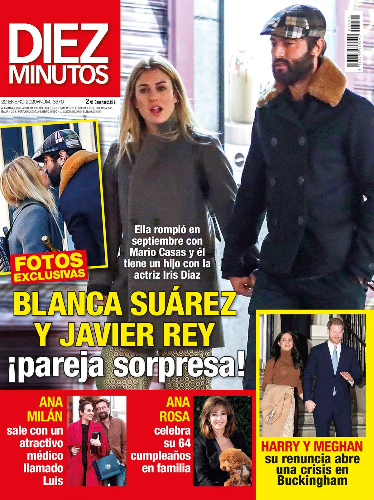 Todas las portadas de la revista 'Diez Minutos' del año 2020