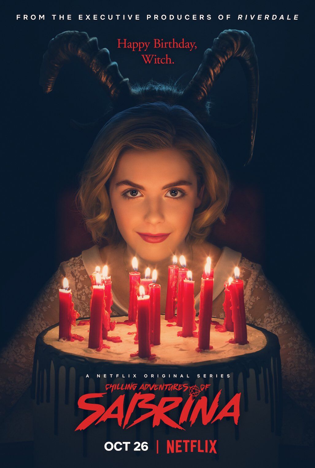 Image result for chilling adventures of sabrina netflix poster