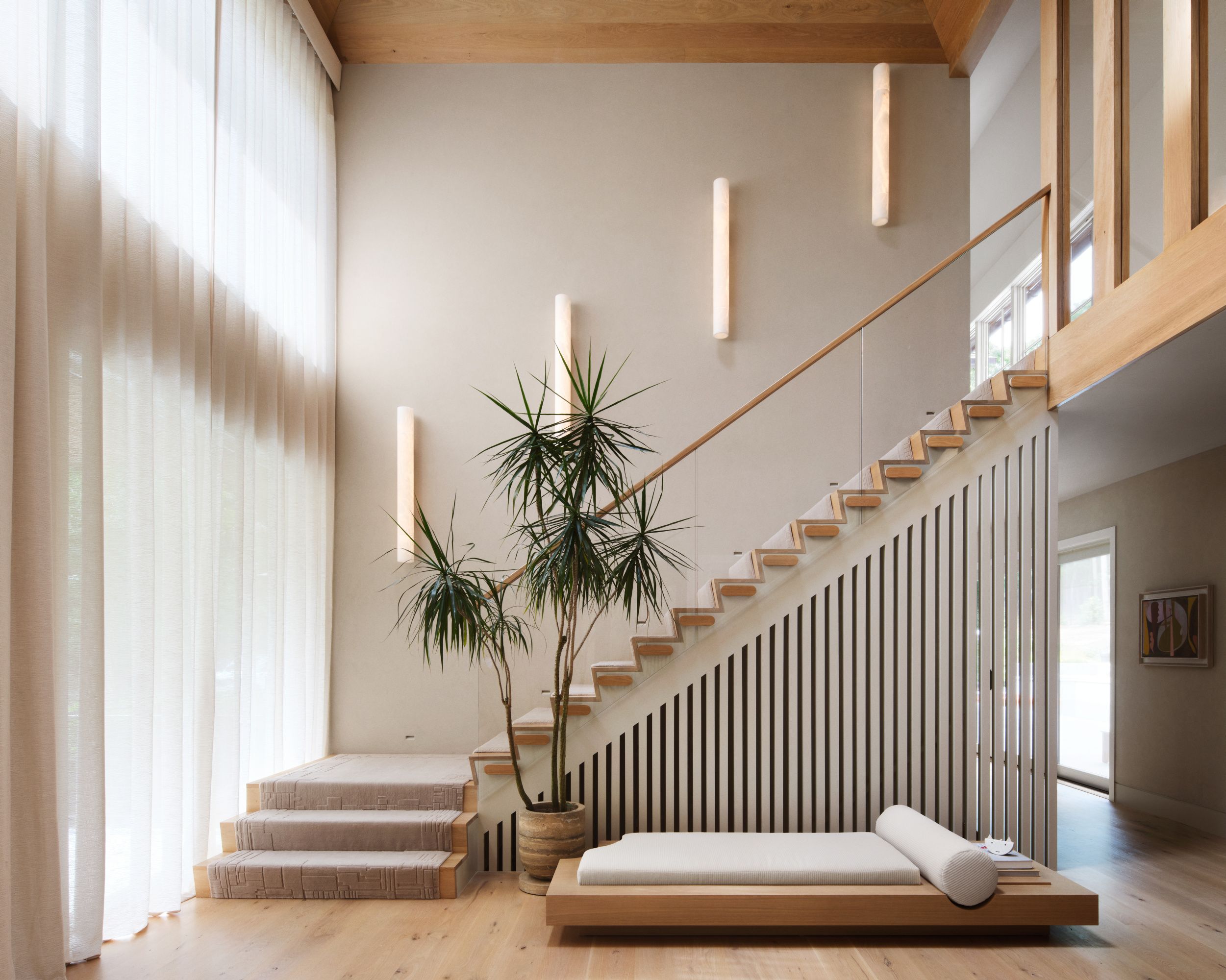 Una casa de campo de lujo posmoderno en Los Hamptons