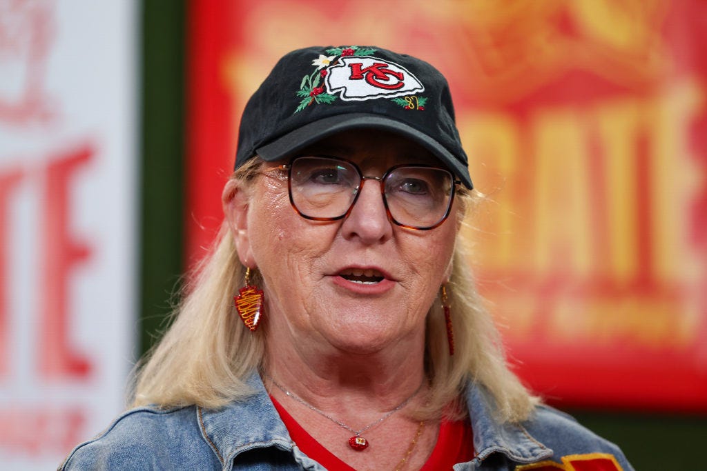 Donna Kelce's Baseball Hat Has a Secret Special Meaning About Travis Kelce and Taylor Swift