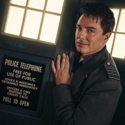 doctor who john barrowman as captain jack harkness in 'revolution of the daleks'
