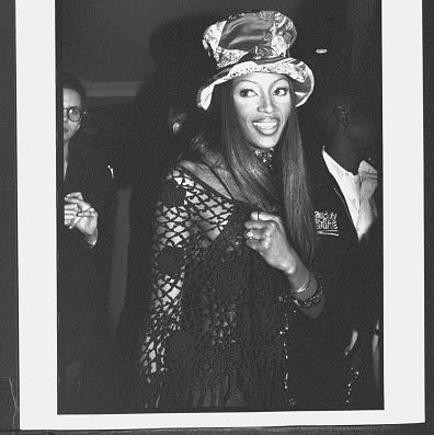 model naomi campbell arriving at theater for the screening of the movie malcolm x    photo by robin platzergetty images