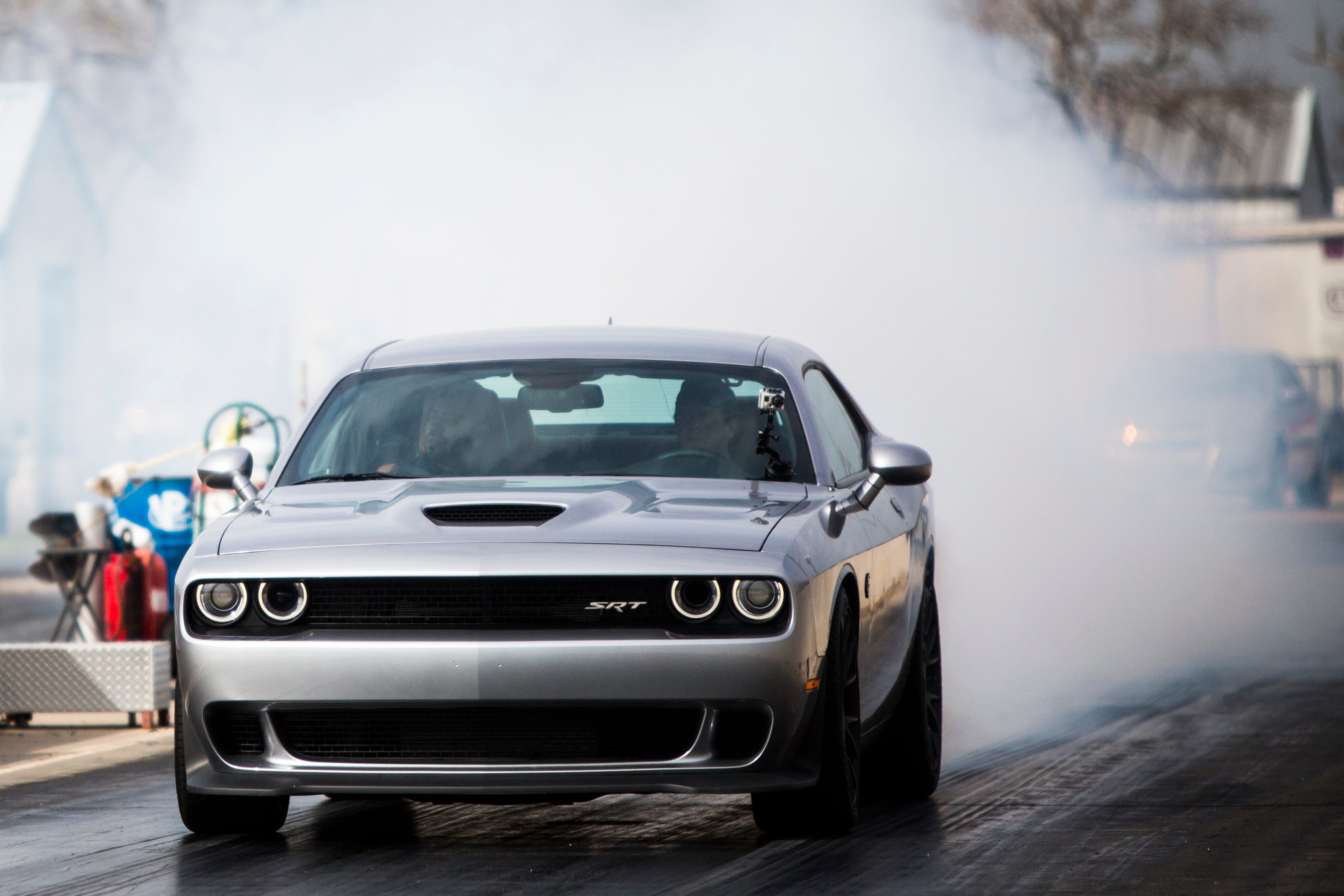 Flying Dodge Challenger Crashes Into Multiple Roofs, Cuts Power to Thousands