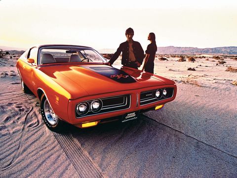 dodge charger ad from the 1970s