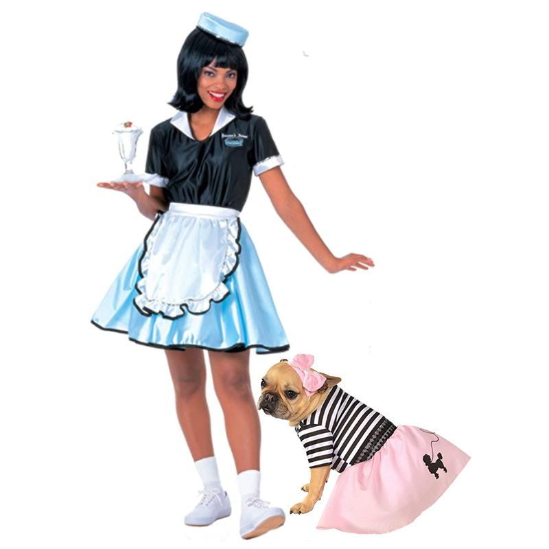 dog waitress costume