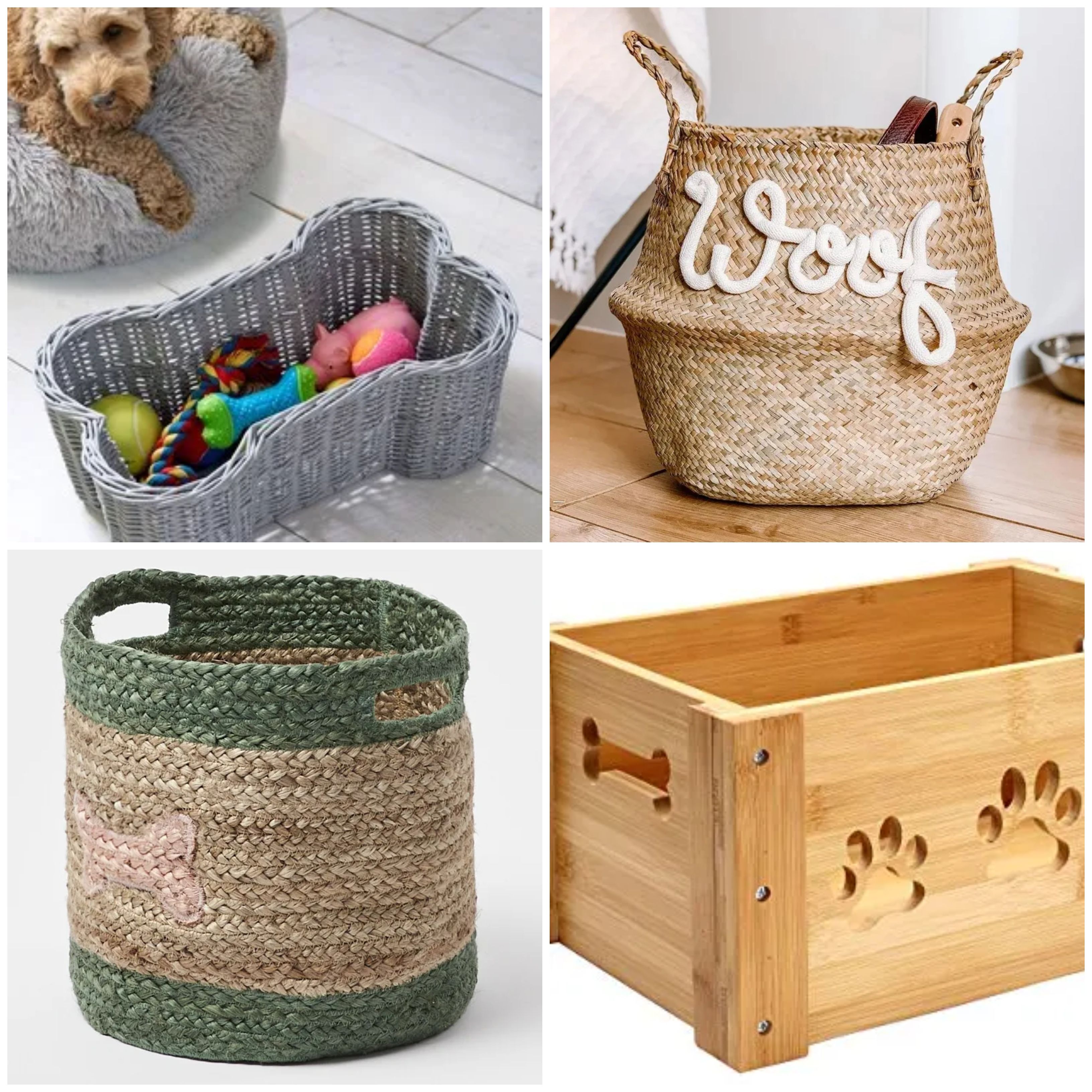 Brown/Beige, 3 Pack, Large, Medium and Small HEHEYQJ Storage bins with Handles Storage Baskets Box for Cupboards,Bathroom,Clothes,Nursery,Storage Organizer and Gift Baskets,Pet toy Storage Collection 