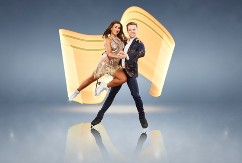 Dancing on Ice: Saira Khan & Mark Hanretty Dancing on Ice: Saira Khan & Mark Hanretty