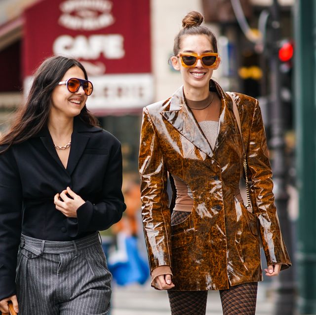 Street Style : Paris Fashion Week - Womenswear Spring Summer 2020 : Day Three