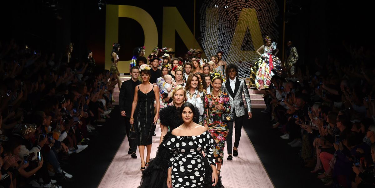 beslutte Inficere erindringsmønter Dolce & Gabbana enlisted a starry and diverse cast for its SS19 show