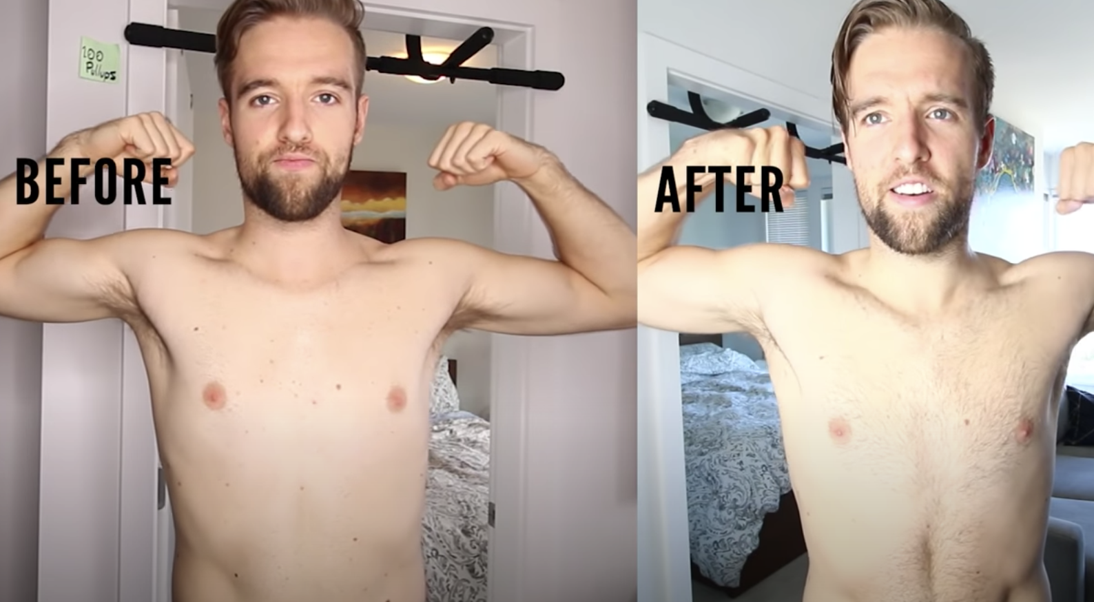 Man Attempts To Do Pullups And Dips Every Day For 30 Days Video