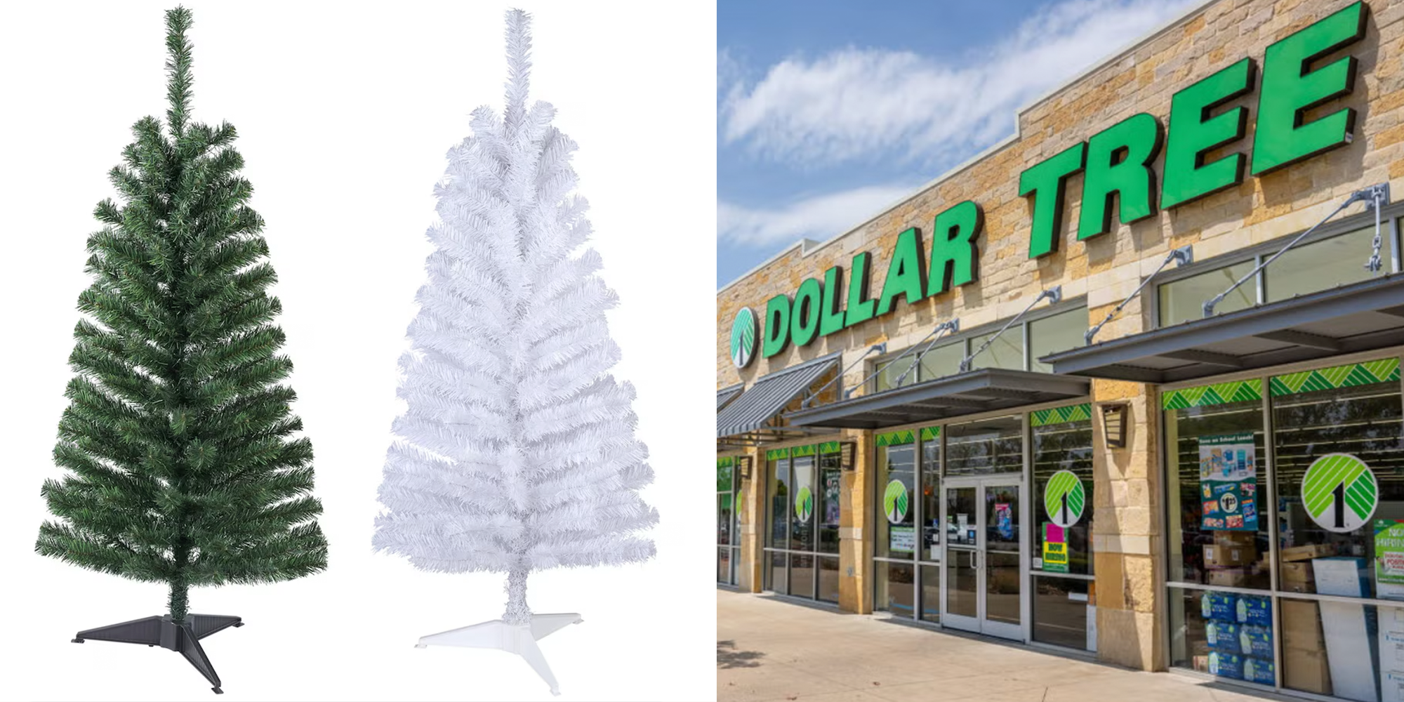 Dollar Tree's Viral $5 Christmas Tree Is Back — And, You Need One