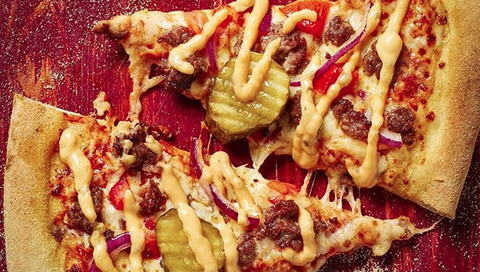 Domino's Cheeseburger Pizza