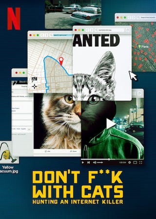 don't fk with cats poster