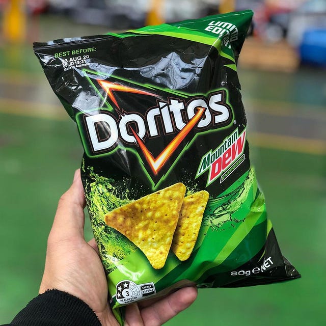 Mountain Dew-Flavored Doritos Are Here to Take Your Snacking Game to a ...