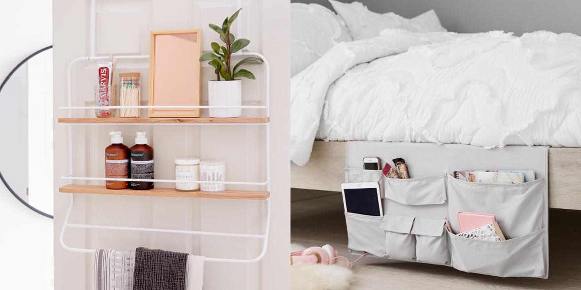 20 Best Dorm Room Storage Ideas - College Dorm Organizers