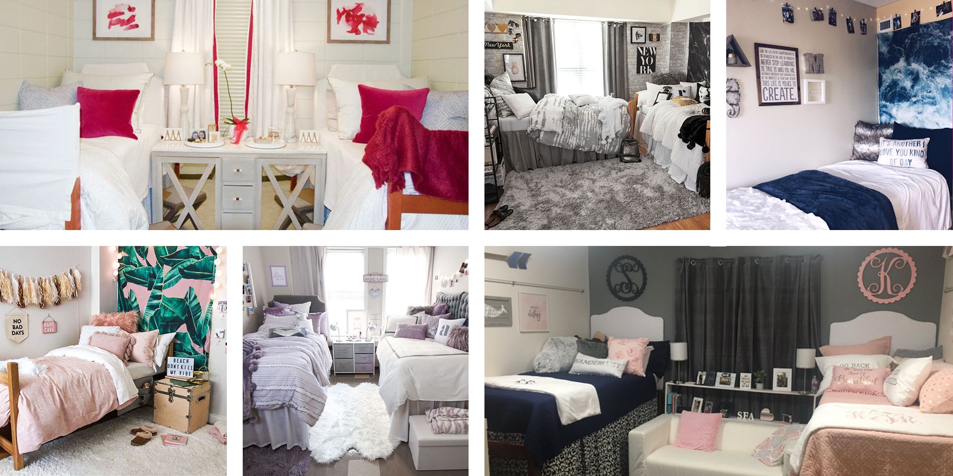 20 Cute Dorm Rooms For 2020 Best College Dorm Decor And Ideas