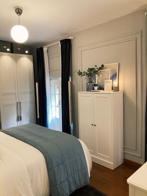 atención Ser amado Culo Un dormitorio clásico y romántico con decoración de IKEA