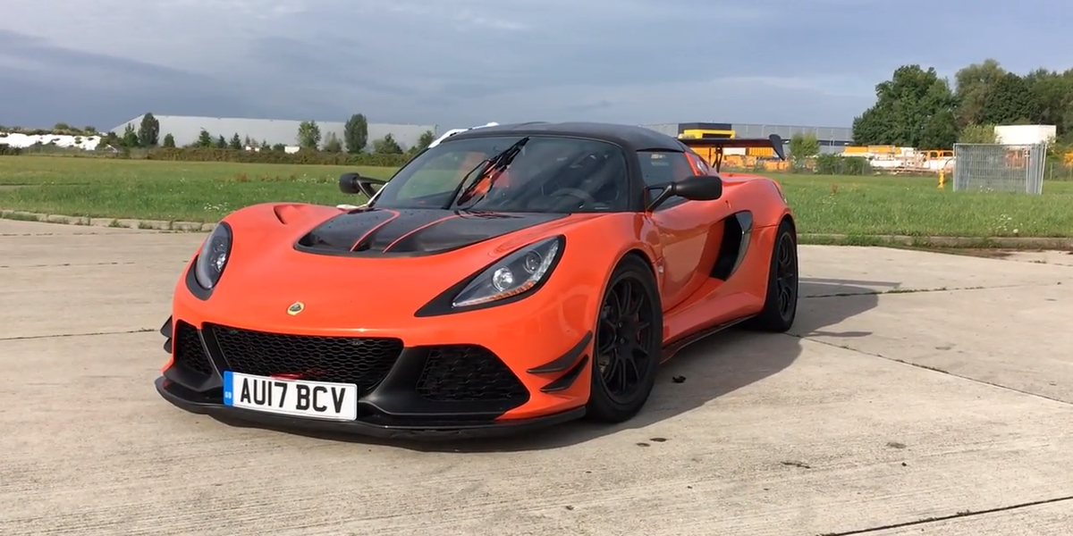 Watch The Lotus Exige Cup 380s Nürburgring Hot Lap