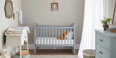 Product, Furniture, White, Room, Infant bed, Bed, Nursery, Property, Bedding, Wall, 