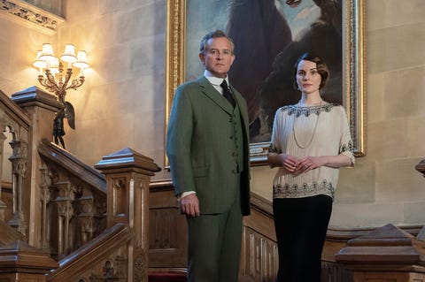 hugh bonneville, michelle dockery, downton abbey 2