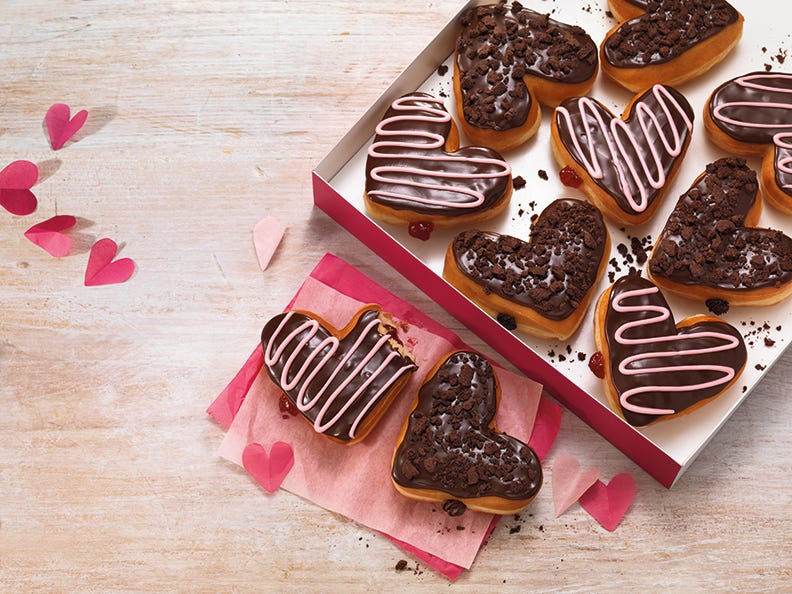 Dunkin' Donuts Valentine's Day Menu Dunkin' Donuts Brownie Menu