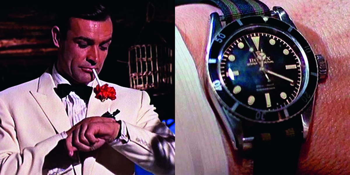 watches used in james bond movies
