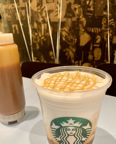 Starbucks Reveals Ariana Grande S New Cloud Caramel Macchiato Drink