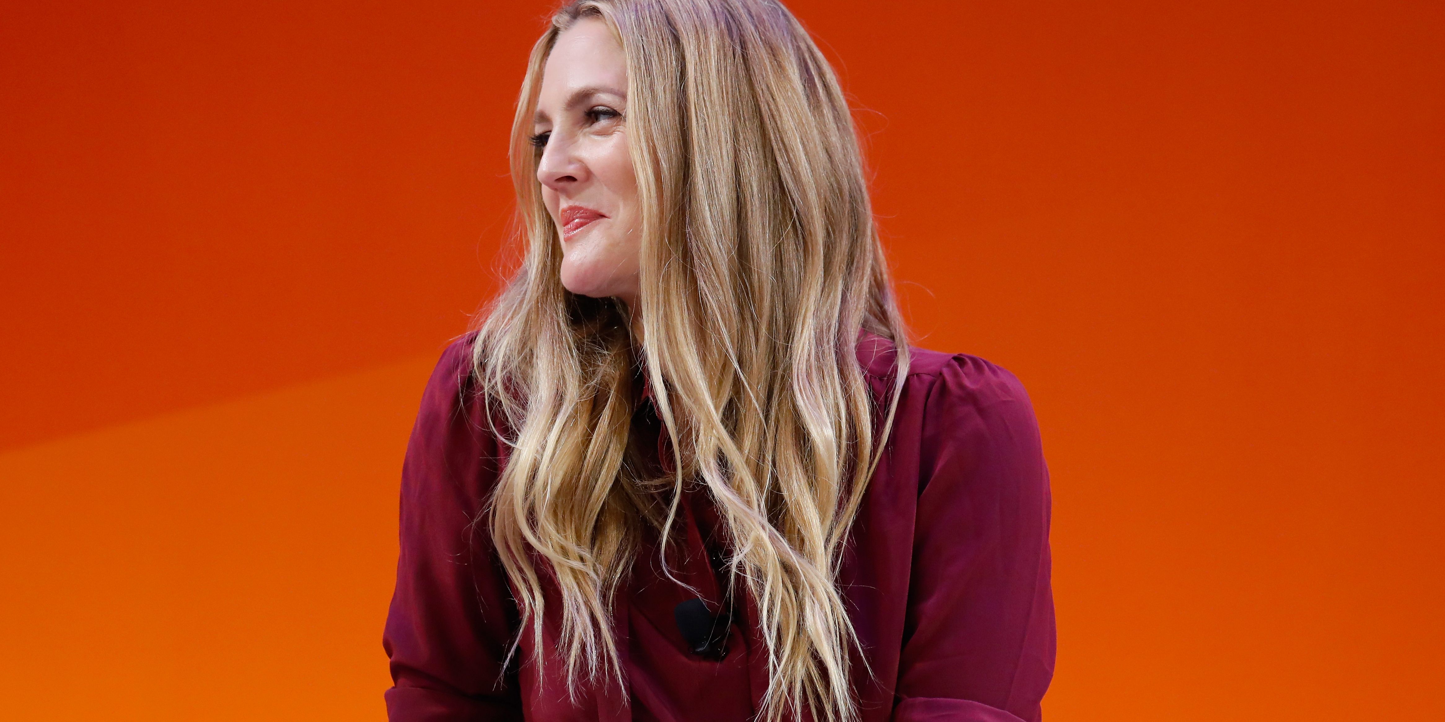 Drew Barrymore Uses Olaplex To Keep Her Dry Hair Looking Smooth