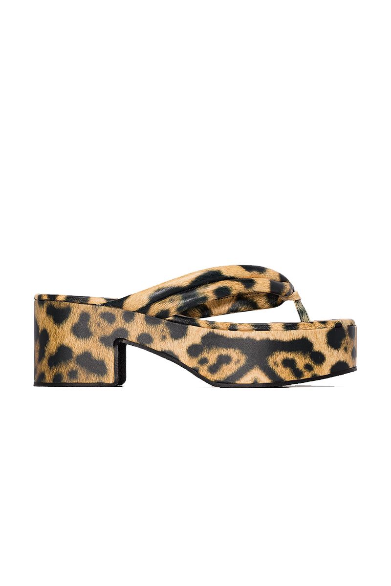 leopard leather shoes
