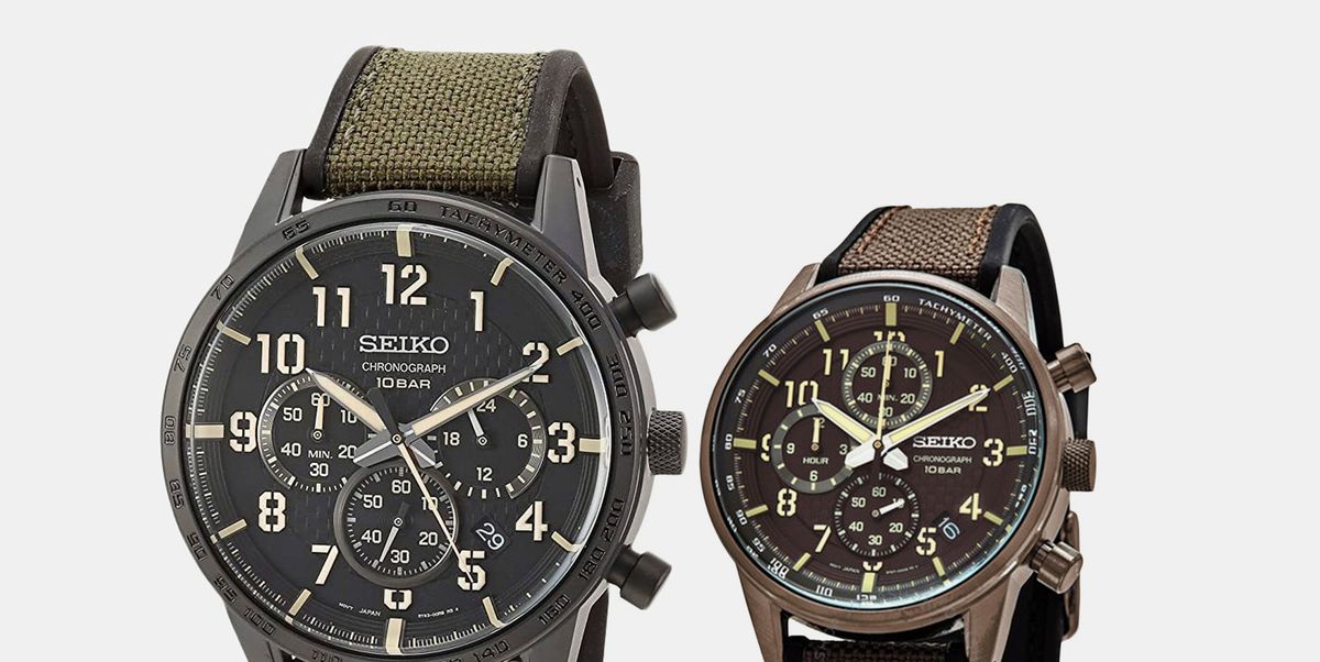 One of These Seiko Chronograph Watches 50% Off