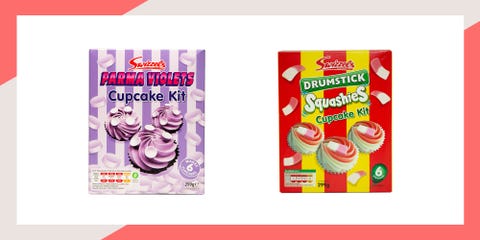 Parma Violets And Drumstick Squashies Cupcake Kits Now At Aldi