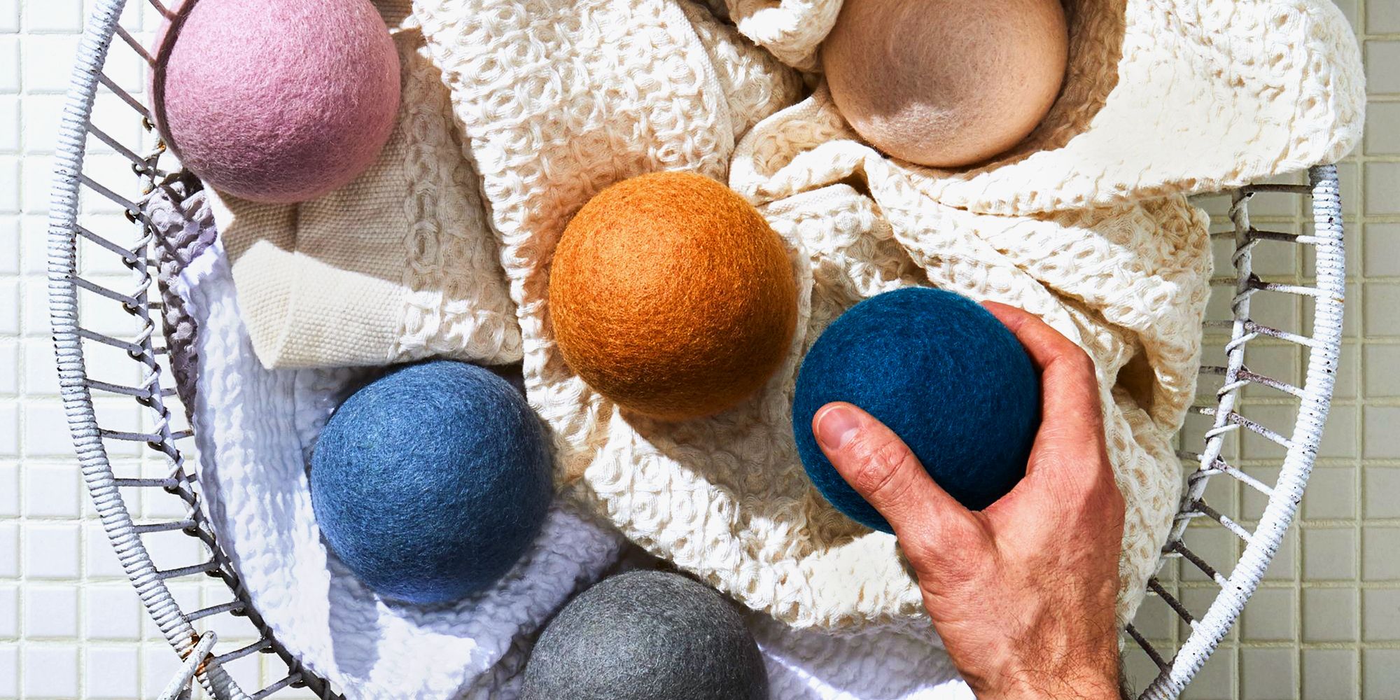 wool balls instead of dryer sheets