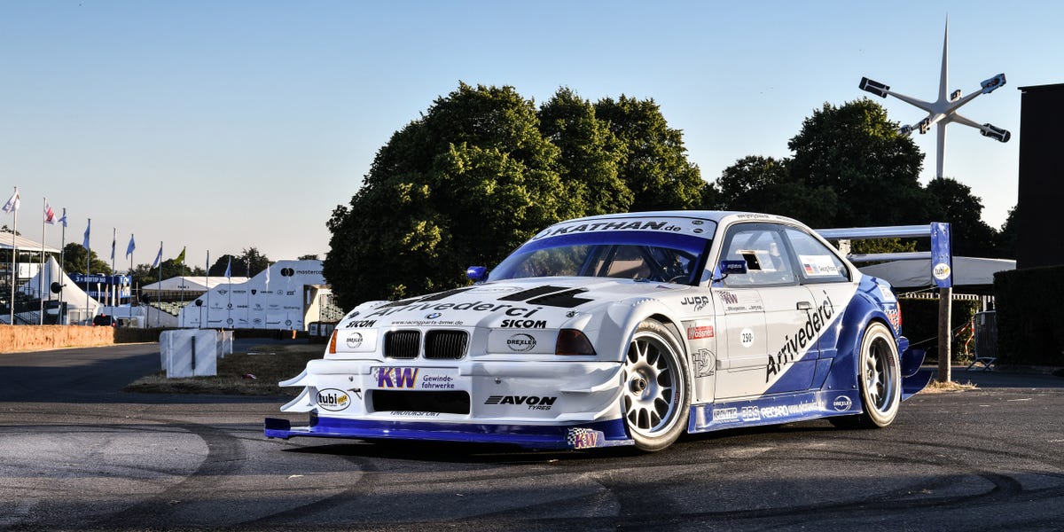 Hillclimb Legend Georg Plasas Judd V8 Powered Bmw E36