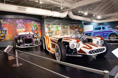 Ed Big Daddy Roth exhibit at the National Corvette Museum