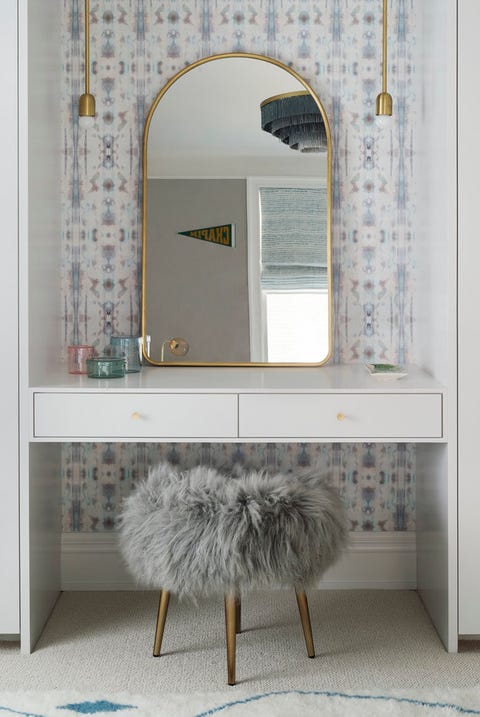 8 Best Walk In Closet Storage Ideas And Designs For Master Bedrooms Vanity In Closet