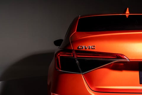 2022 honda civic прототип седана