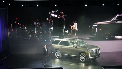 Spike Lee Reveals New Cadillac Escalade in L.A.