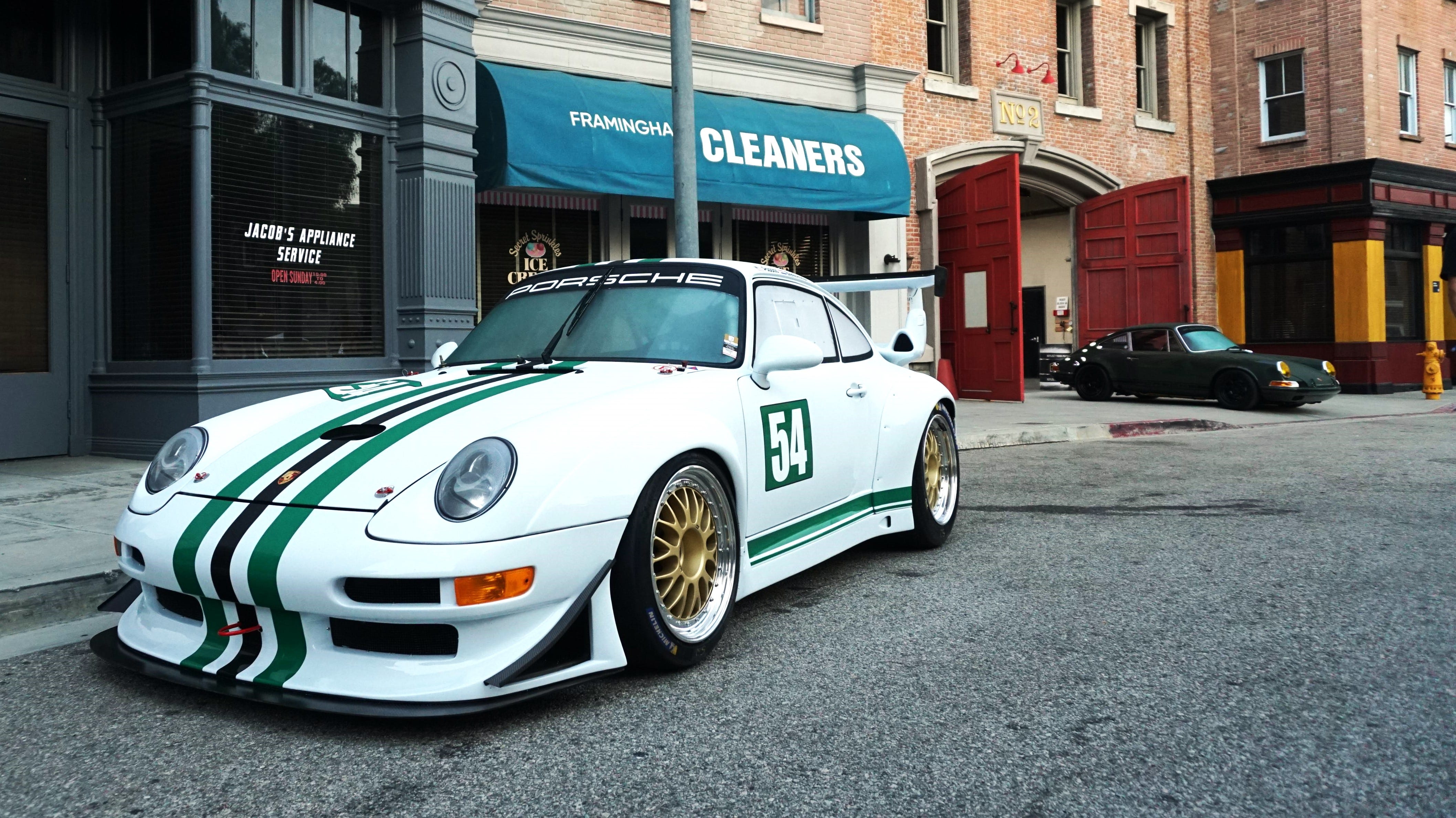 Luftgekühlt 10 Lights Up Universal Studios' Backlot with Porsche Power