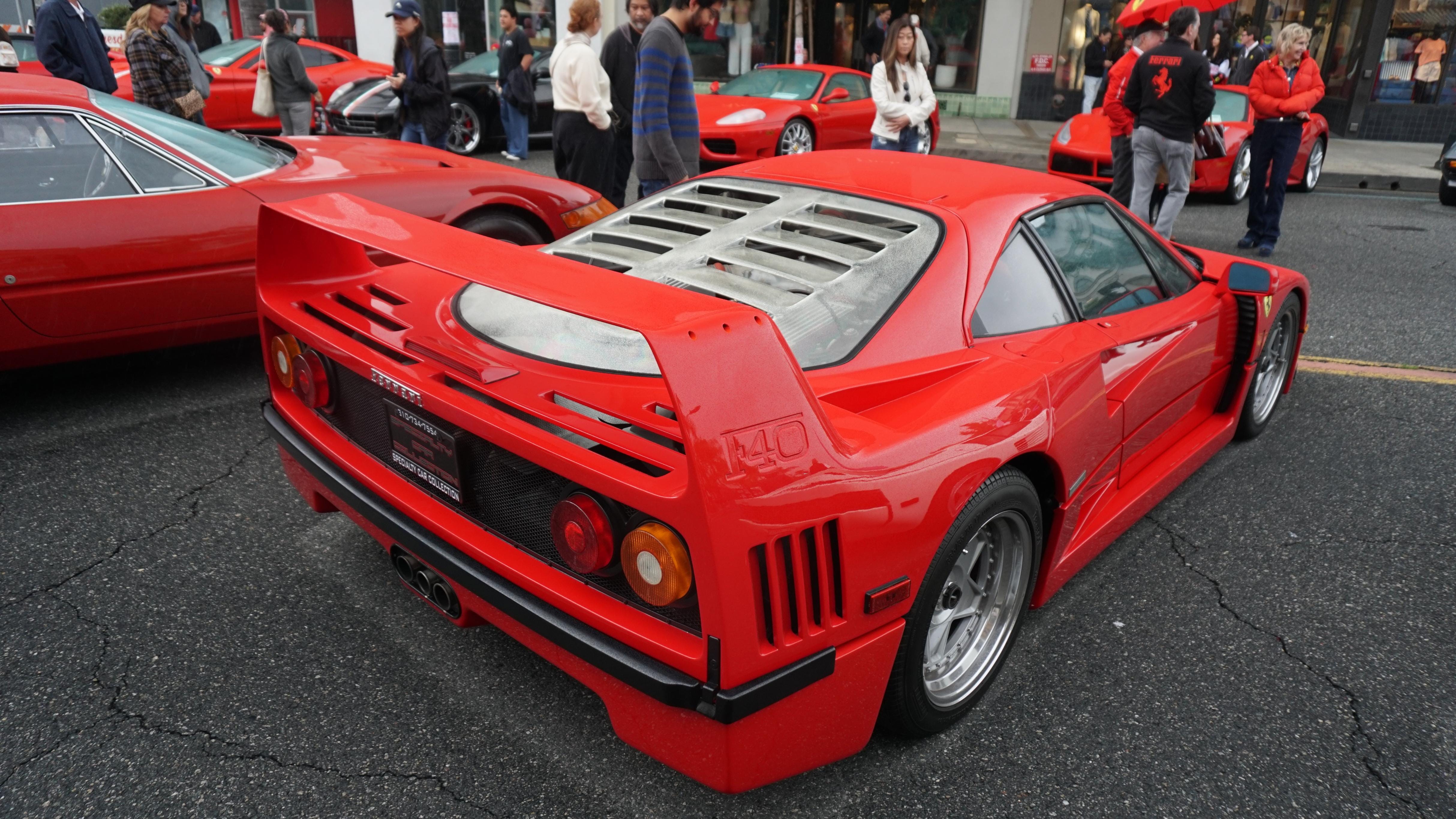 Check Out the 12 Fastest Ferraris at Concorso Ferrari Last Weekend