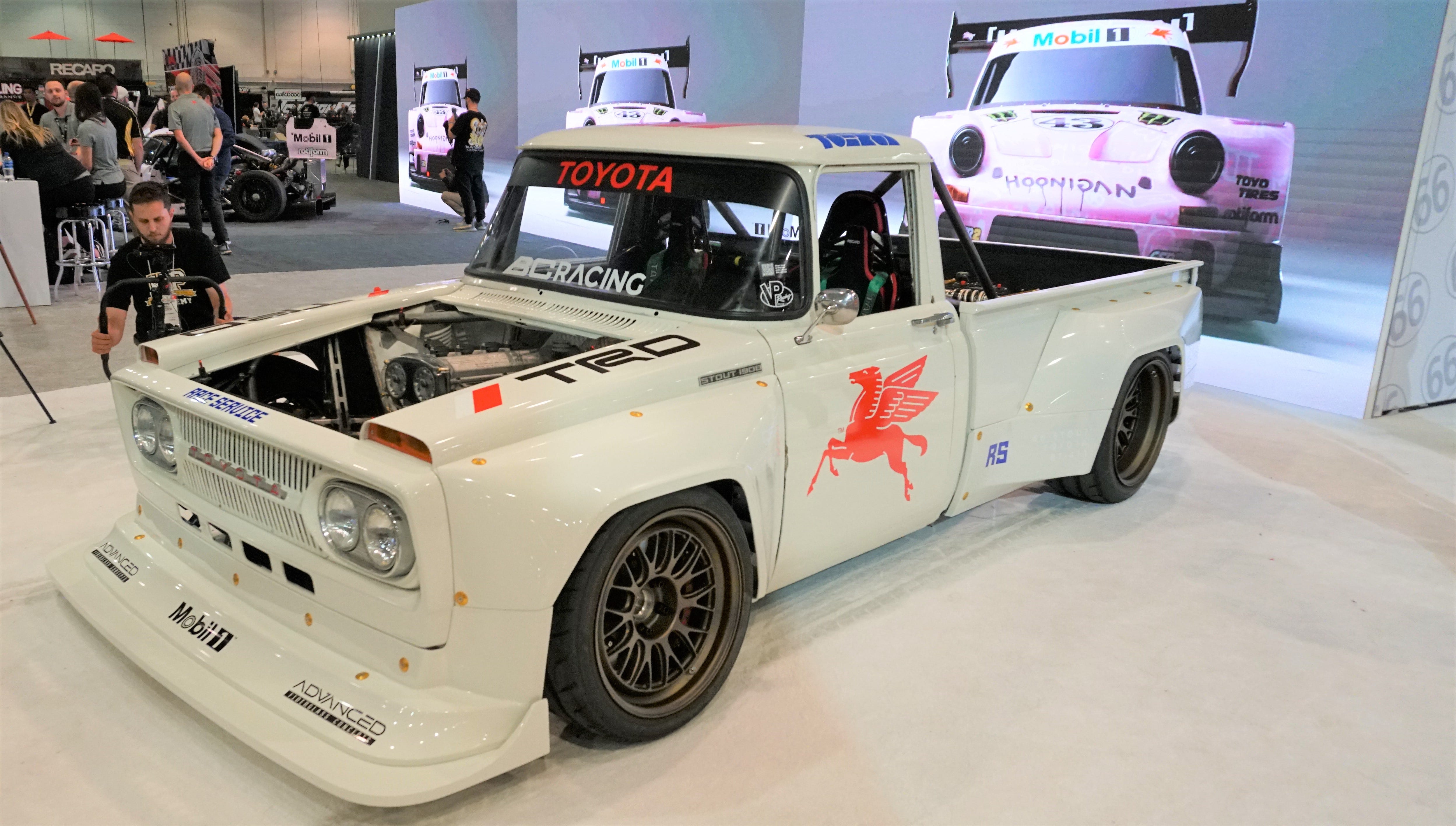 Ryan Tuerck Turns a Humble Toyota Stout Pickup Into a Drift Monster