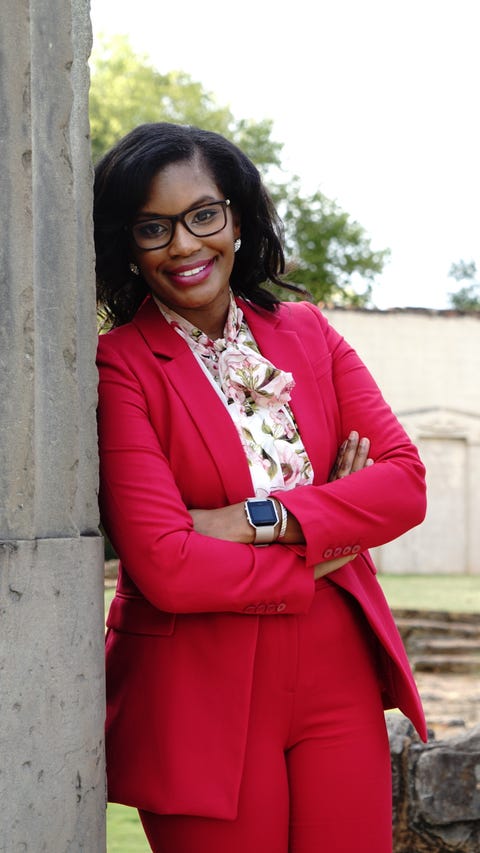 andrea, at age 30, in tuscaloosa, alabama, october 2020