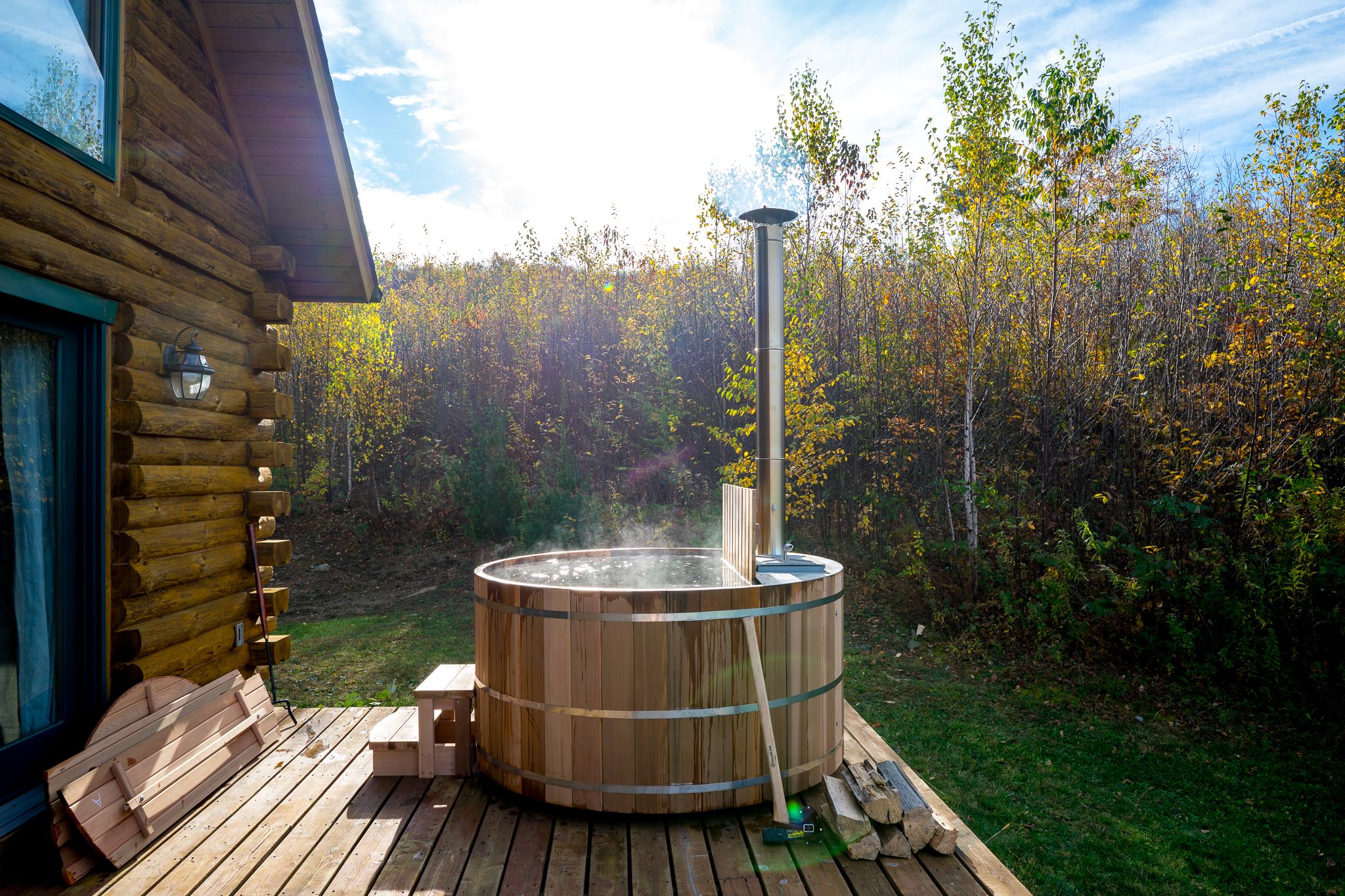 How To Build A Wood Fired Hot Tub